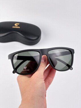 CARRERA 8059/S 0003 UC MATTE BLACK SQUARE SUNGLASSES